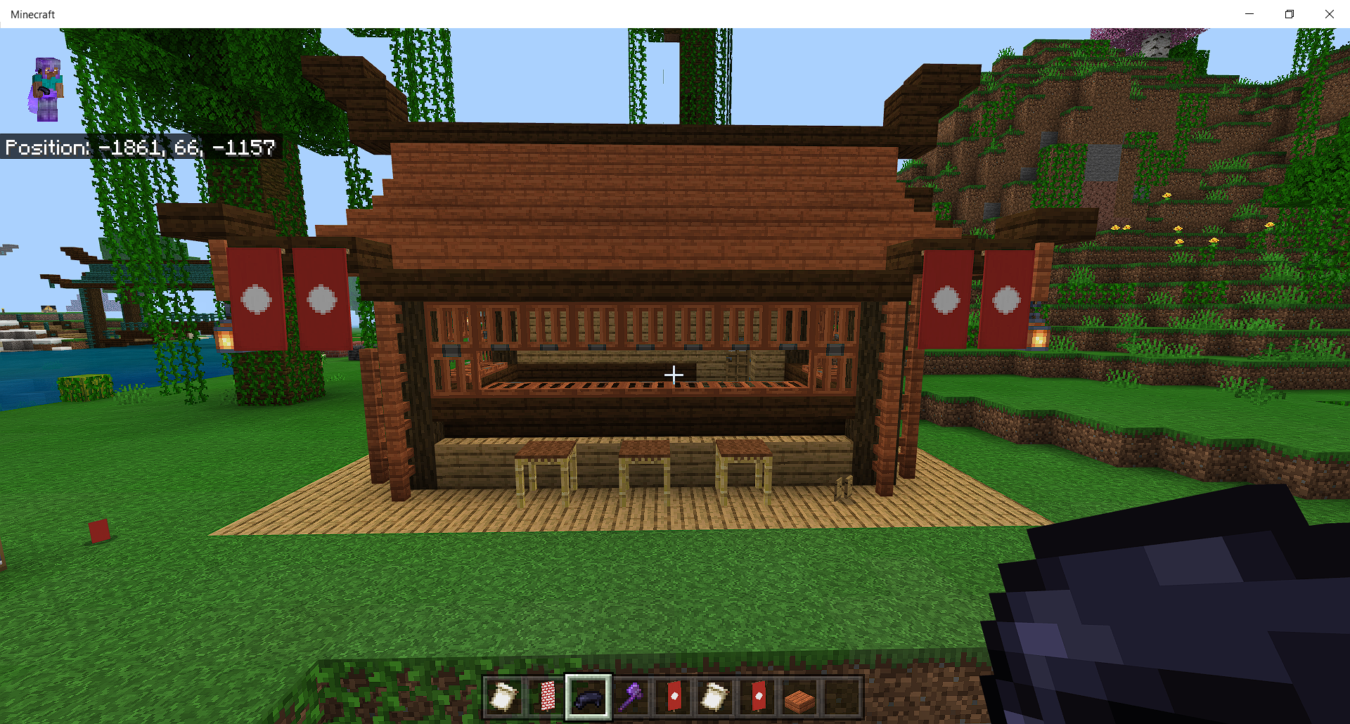 Ichiraku Ramen Stand Minecraft