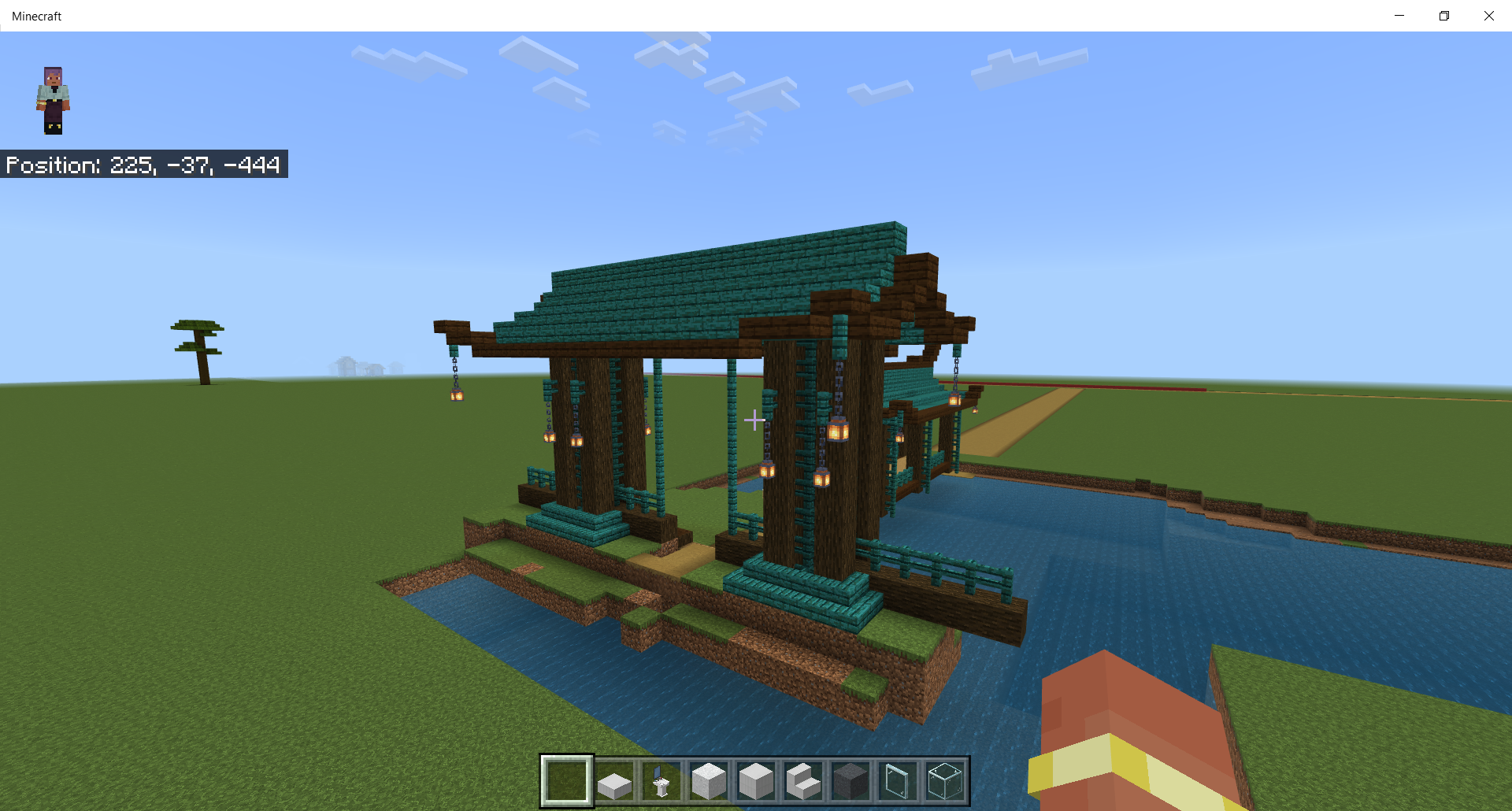 Japanese Bridge and Gate Schematic Construct File for Amulet - 7CRAFT