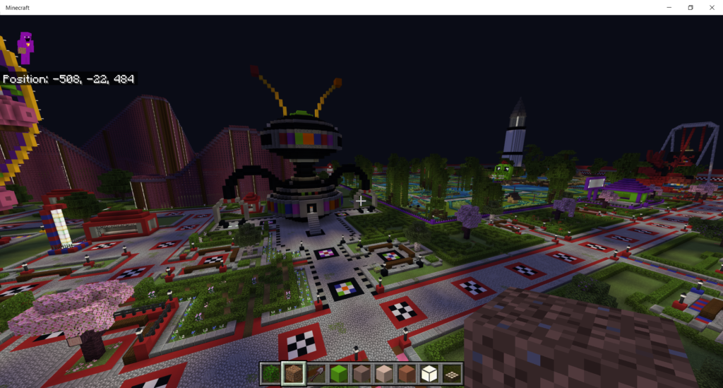 FNAF Candy Cadet Gravitron Minecraft Bedrock