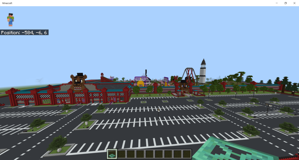 FNAF PIZZERIA AND THEME PARK MINECRAFT BEDROCK